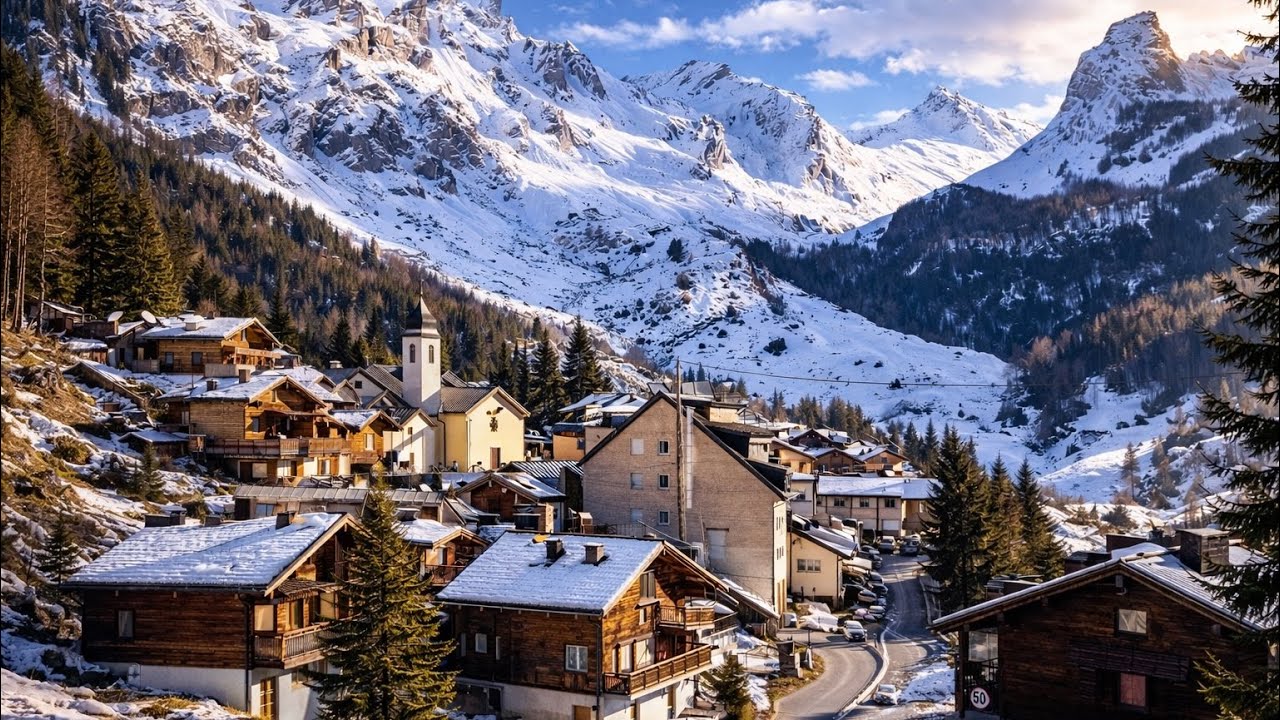 Этот французский горный курорт удивит вас величественными вершинами и катанием на лыжах | Гуретт