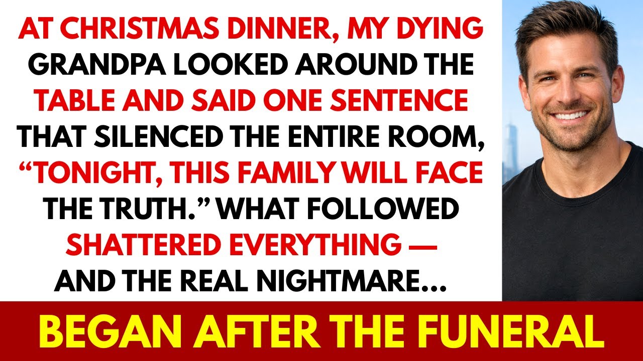 “Tonight, This Family Will Face the Truth,” Grandpa Said at Christmas — Then Everything Fell Apart