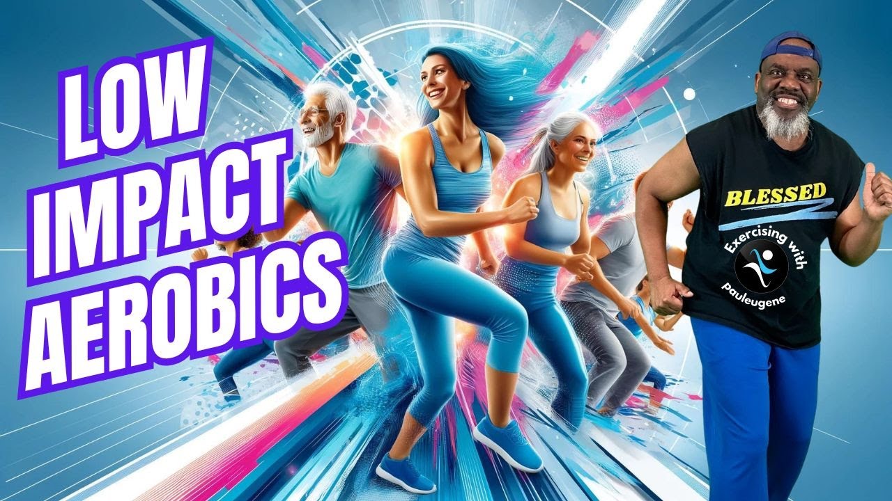 24-Minute Low Impact Aerobics Cardio Walk Workout | All Fitness Levels