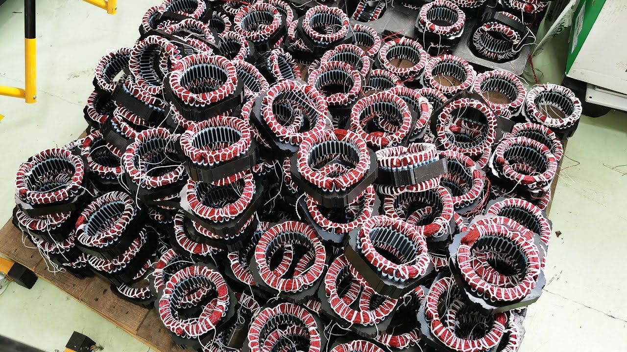 Fully automatic AC Motor Stator Winding Line Manufacturing Process