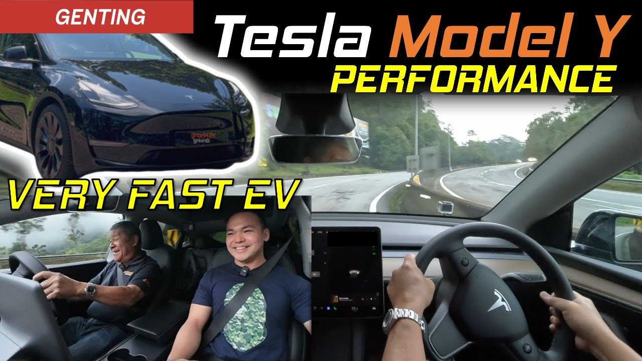 Tesla Model Y Performance Genting Hillclimb | SUV With SuperCar-Eater Capability | YS Khong Driving