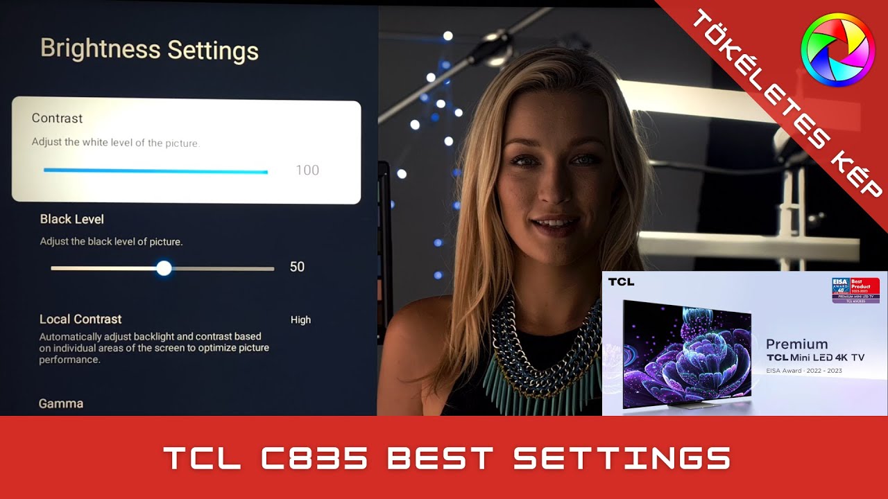 TCL C835 best picture settings