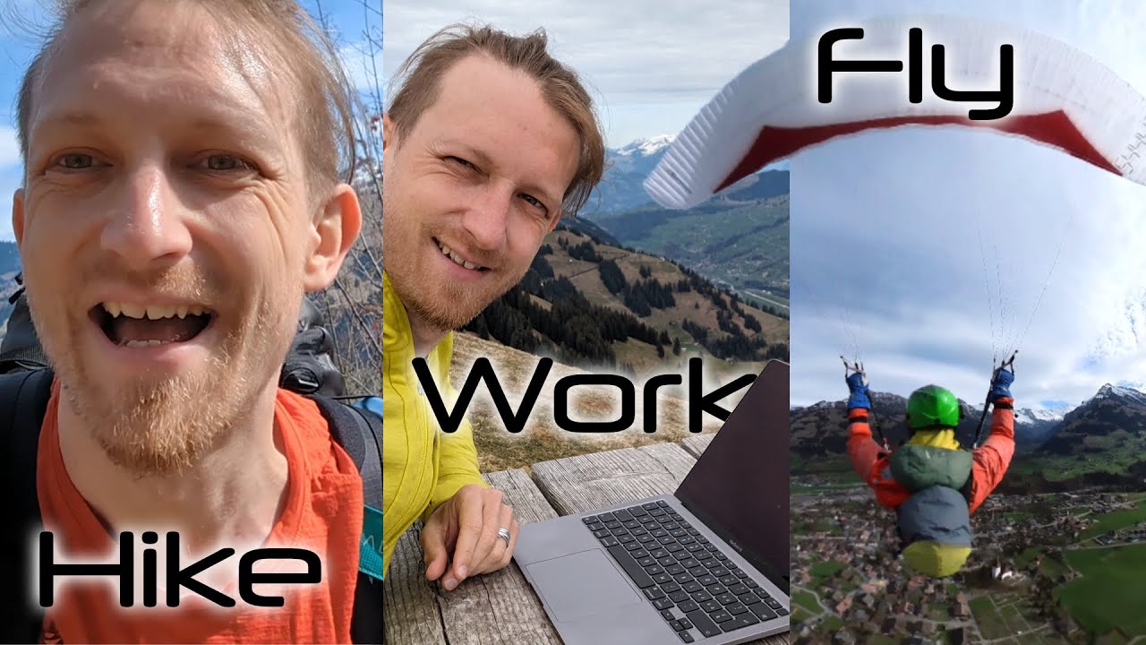 Hike & Fly Mäggisserenalp mit Arbeit kombiniert. Bei unsicheren Wetterprognosen.