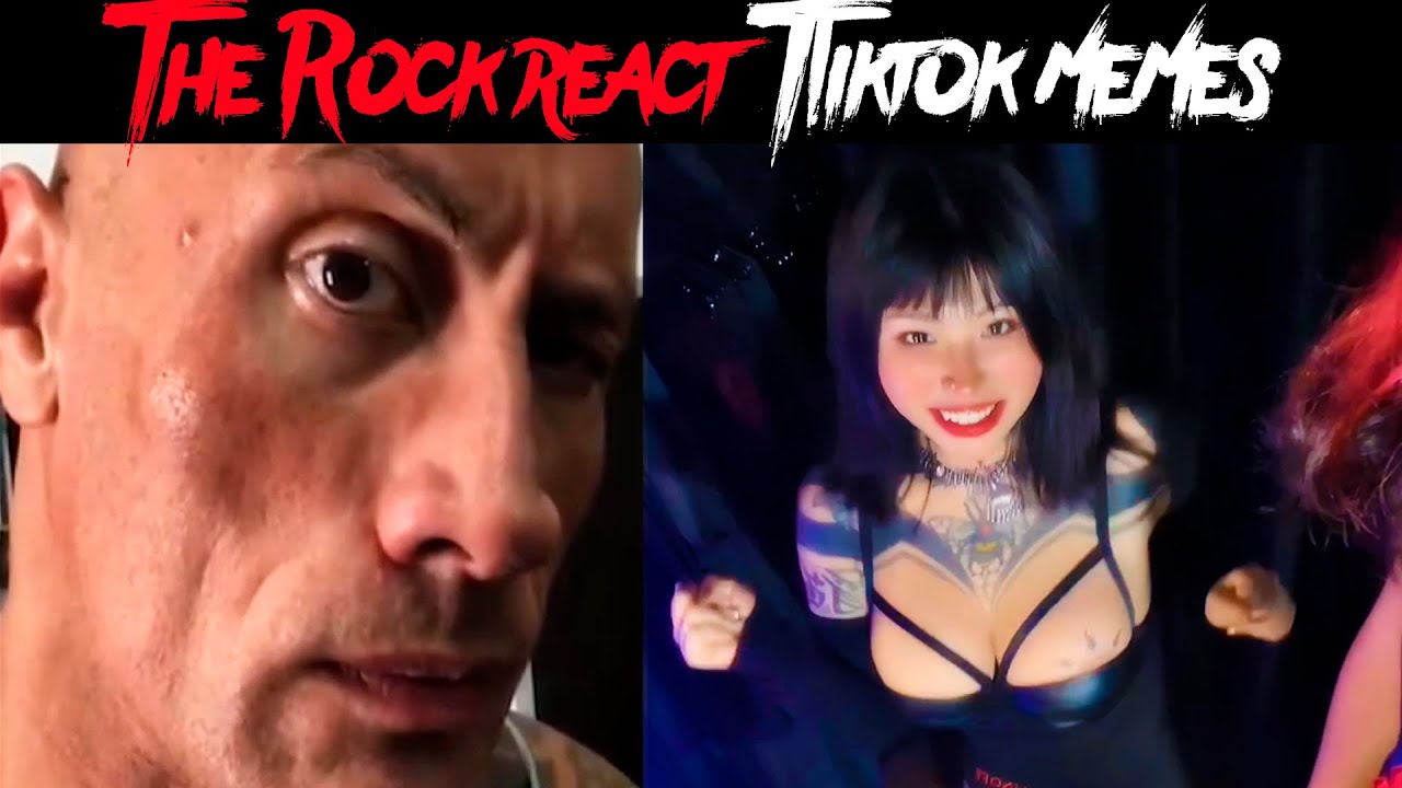 The Rock reacts Tiktok Memes | Memes