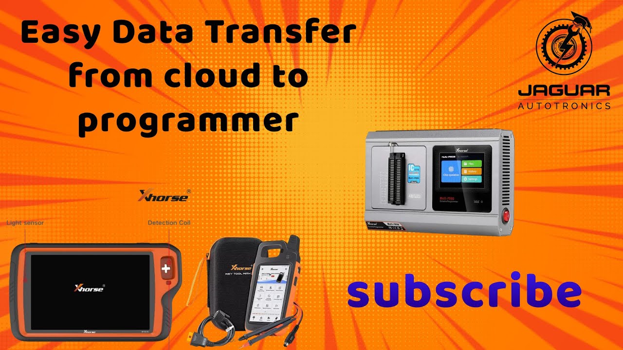 Easily Transfer Data from Cloud To Key Tool Max Pro / Key Tool Plus – No Wires!Jaguar Autotronics