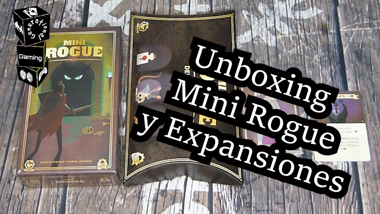 Unboxing - Mini Rogue y Expansiones
