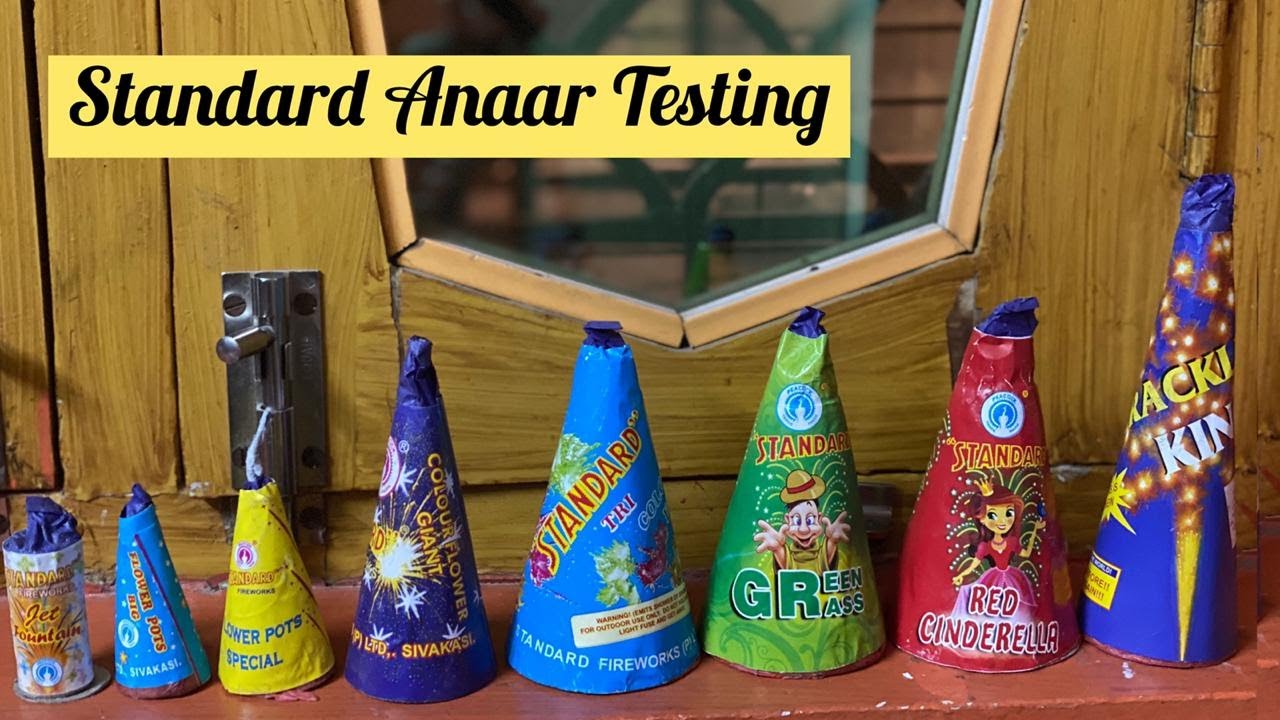 Standard Fireworks Flower Pots which is good ? #diwali #anaar #flowerpots #crackerstesting #standard