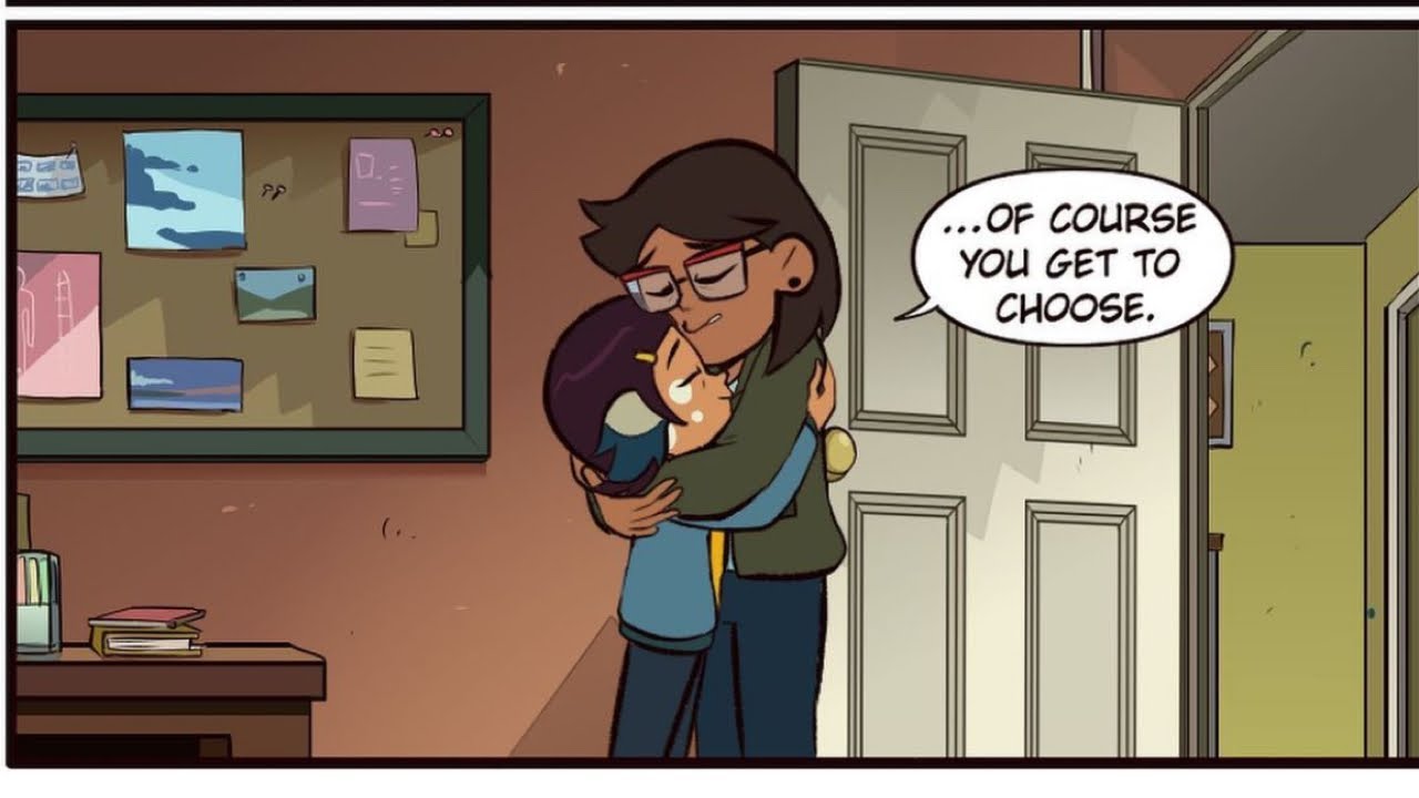 Camilla Comforts Vee - The Owl House (Moring Mark Fanfic Comic)