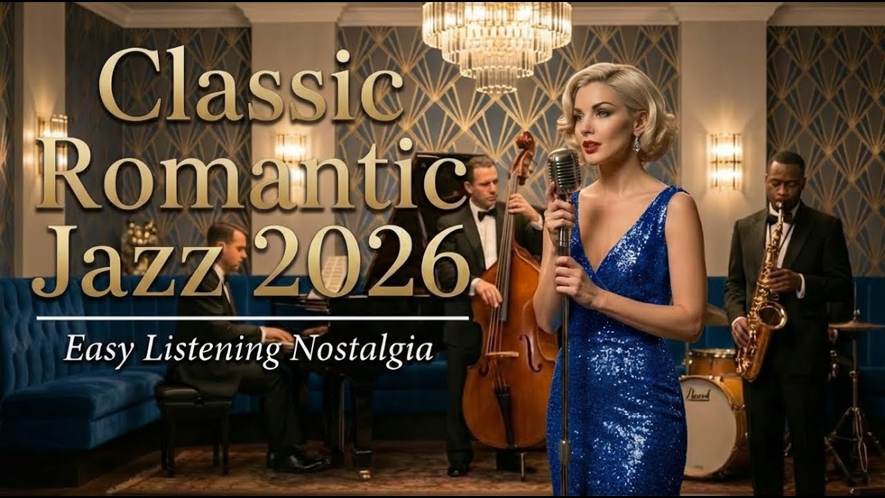 Calm your mind using smooth jazz music 2026, Classic, romantic, easy listening, nostalgic