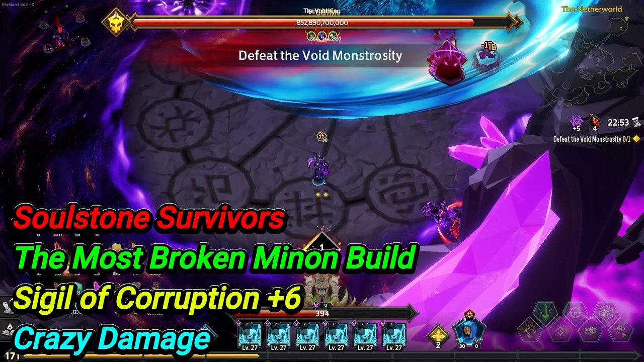 Soulstone Survivors / Najbardziej zepsuty build na przywołańca / Sigil of Corruption +6 / Szalone...