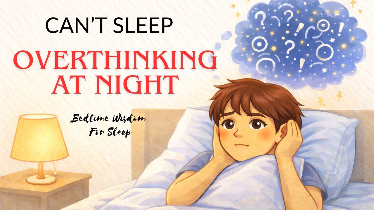 Overthinking at Night? Here's What Buddhism Teaches l Ancient Wisdom Bedtime Story for Deep Sleep