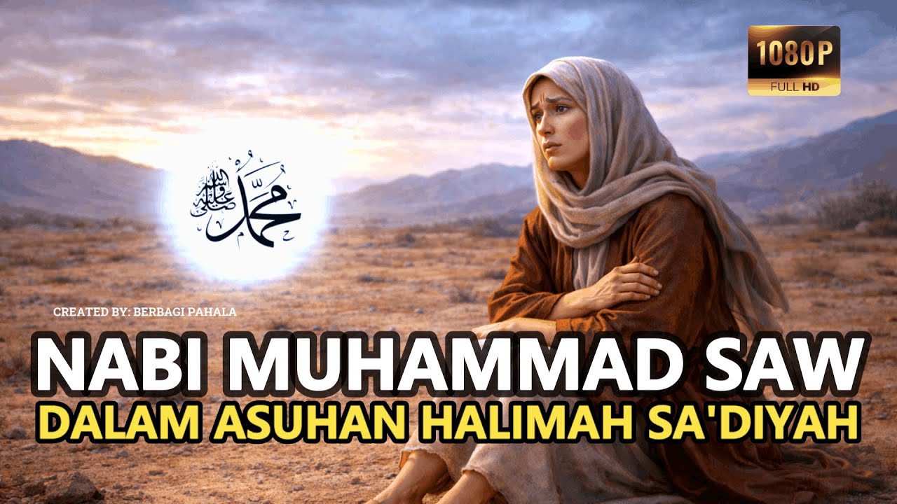 Saat Nabi Muhammad ﷺ Diasuh Halimah Sa’diyah