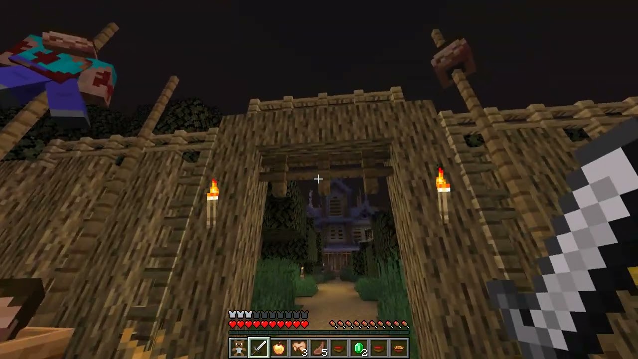 Jugando Mapa de Terror 