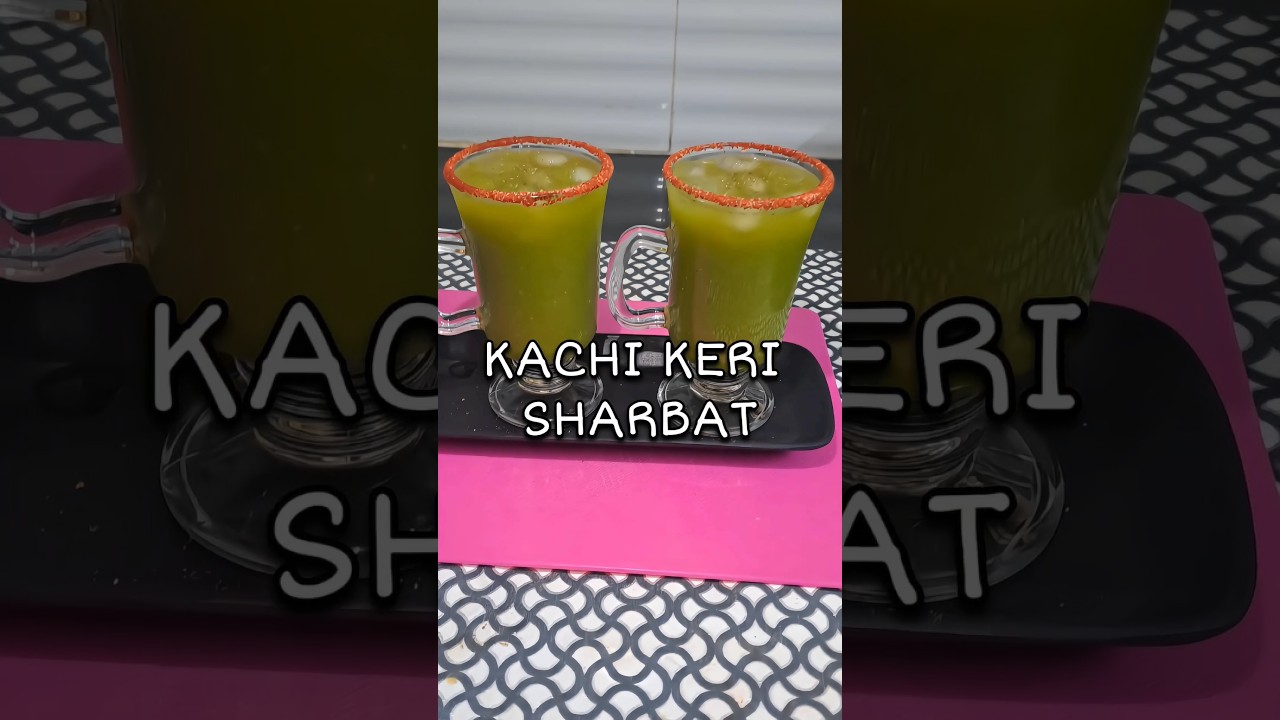 Kachi Keri Ka Sharbat | Raw Mango Drink 😋🥤 #shorts