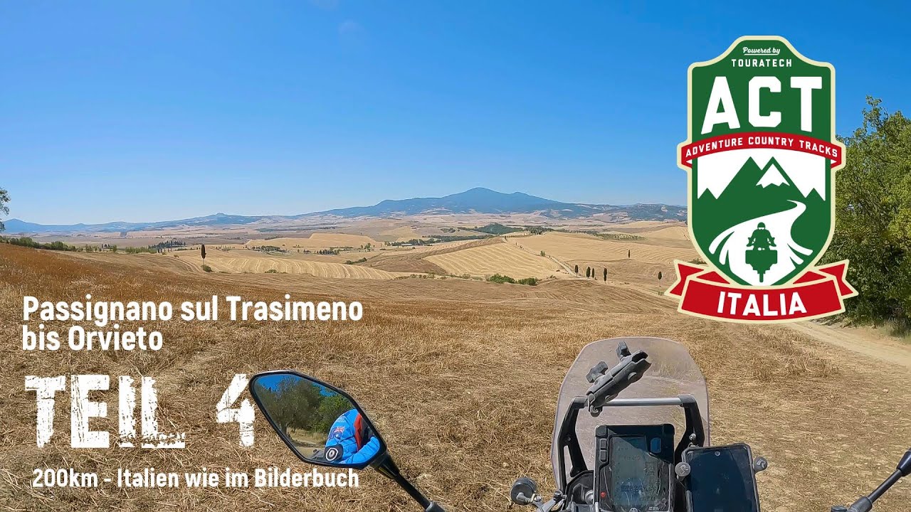 ACT ITALIA 2022 Teil4 - Von Passignano sul Trasimeno bis Orvieto