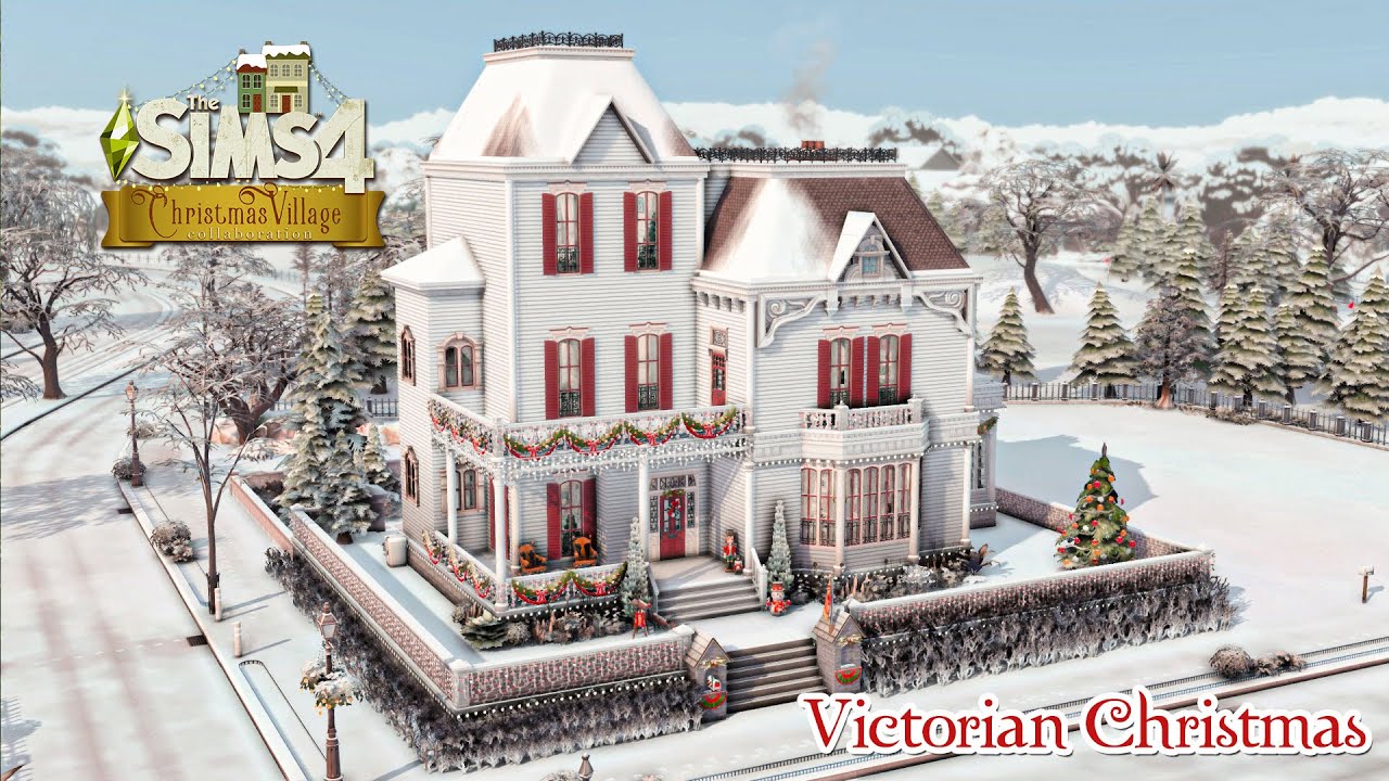 Victorian Christmas | Sims 4 | Stop motion | NO CC