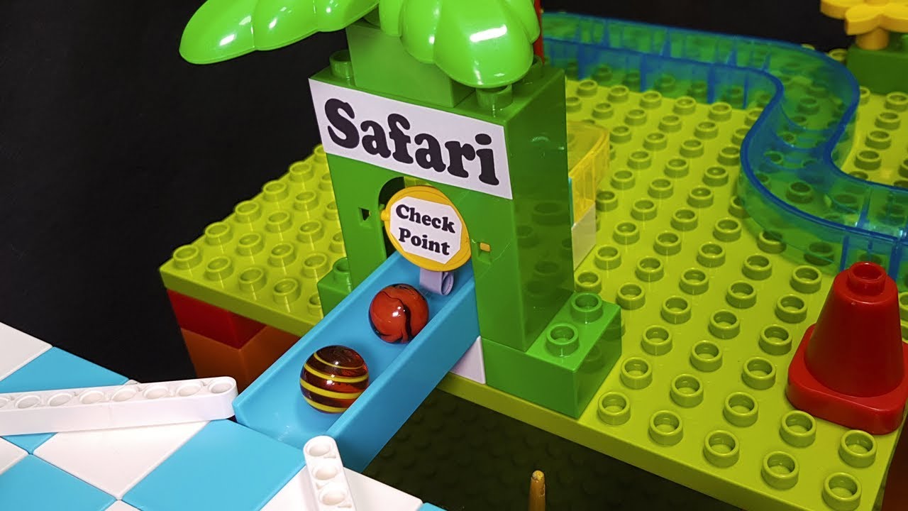 MARBLE RUN SAFARI - Marble Elimination Race Mini Tournament