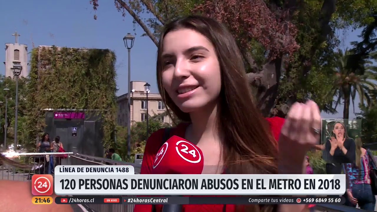 L&iacute;nea de denuncia 1488: 120 personas denunciaron abusos en el Metro | 24 Horas TVN Chile