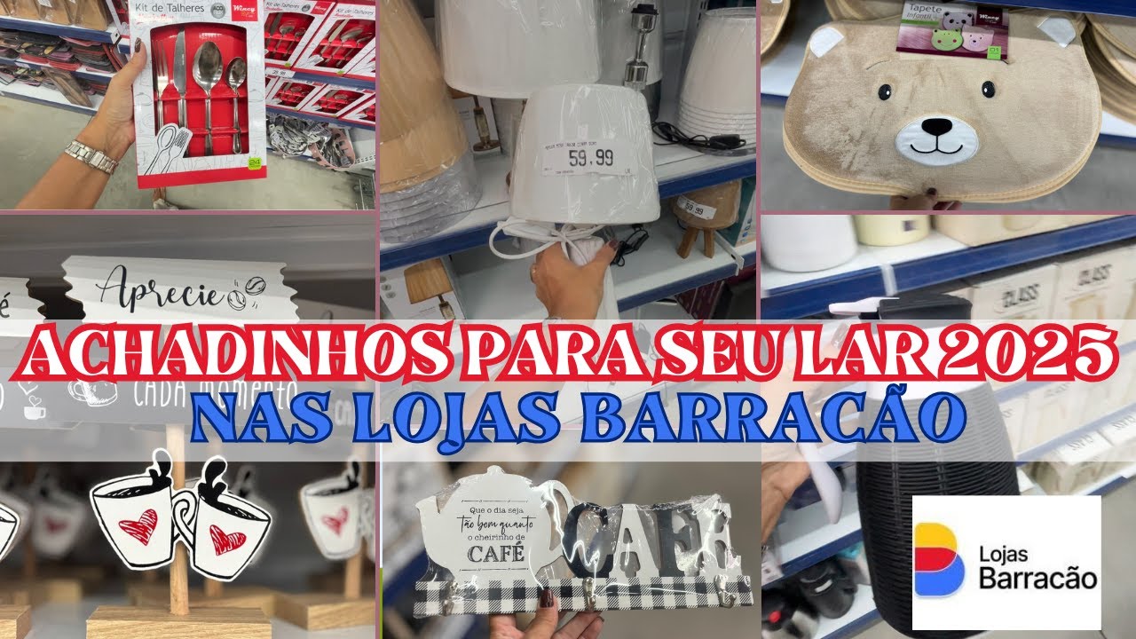 🏡 TOUR na loja MEGA BARRACÃO 2025 | BARATO BONITO E BARATO | SUZANO - SP