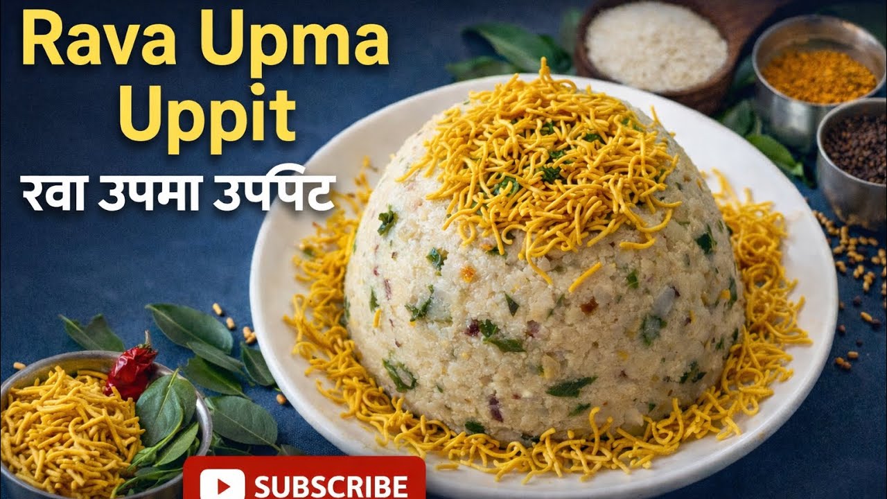 Rava Upma (Uppit) 😋 | Soft & Tasty Breakfast | रवा उपमा रेसिपी#RavaUpma#UpmaRecipe #Uppit #Breakfast