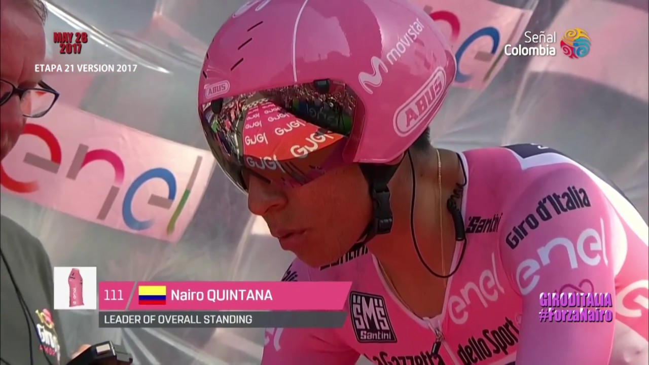 La contrarreloj de infarto hecha por Nairo Quintana, Dumoulin campe&oacute;n - Etapa 21 Giro de Italia 2017