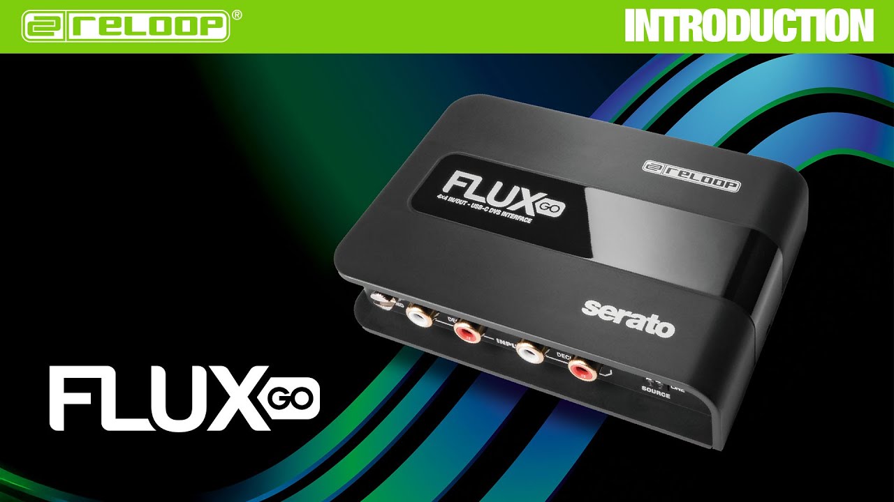 Reloop Flux Go - USB-C DVS Interface for Serato DJ Pro (Introduction)