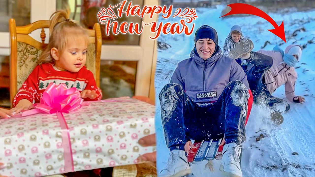 MIRIAM a Căzut JOS de pe SANIE😱Primul CADOU a Dorotheei 🎁