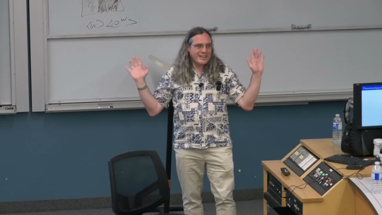 David Wallace - 2024 Philosophy of Physics Workshop: Foundations of Thermodynamics