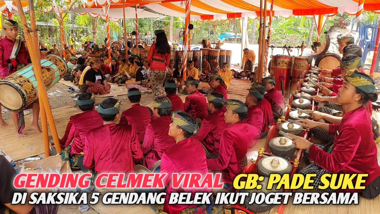 BEGINI AKSI SEKAHE YANG LAIN SAAT GENDANG BELEQ PADE SUKE TABUH GENDING CELMEK  DI GAWEK BELEK KUTE