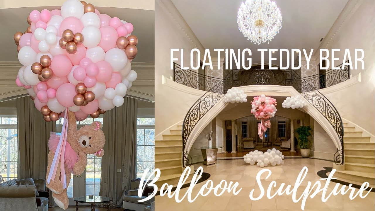 Floating Teddy Bear Balloon Sculpture Tutorial