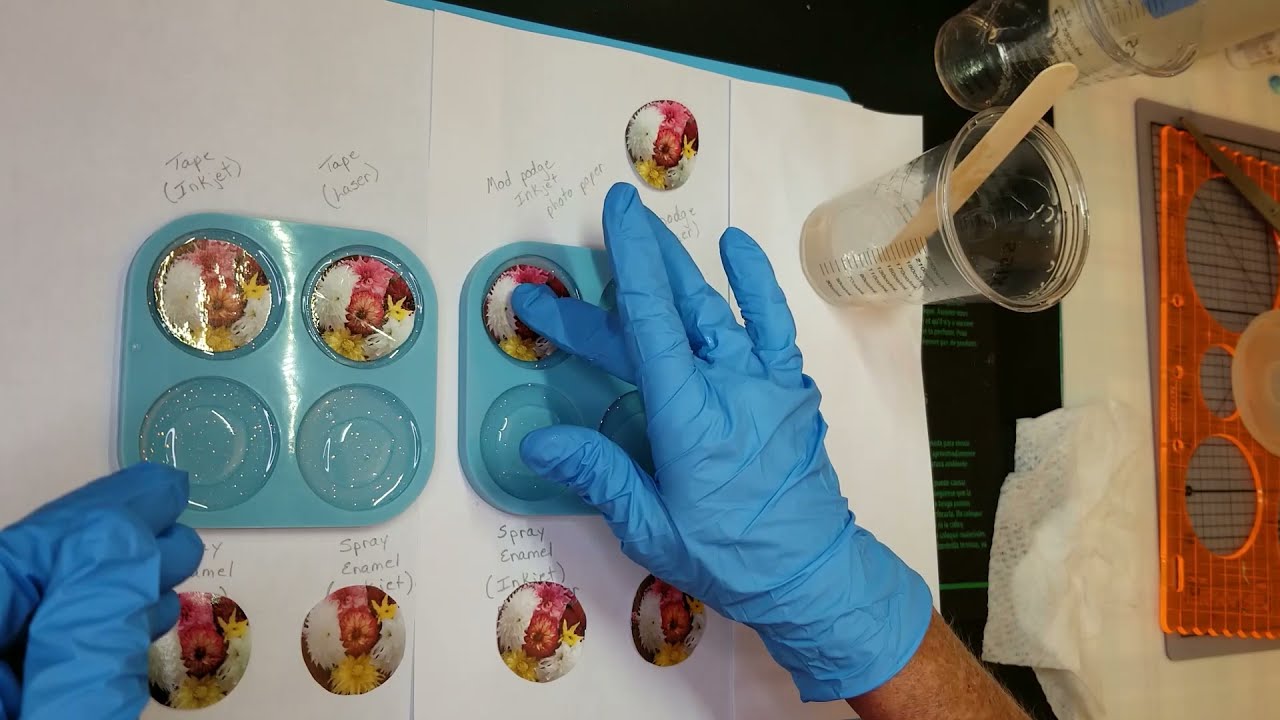 [20] Experimenting with Different Ways to Embed Photos in Resin. Detailed, Step-by-Step