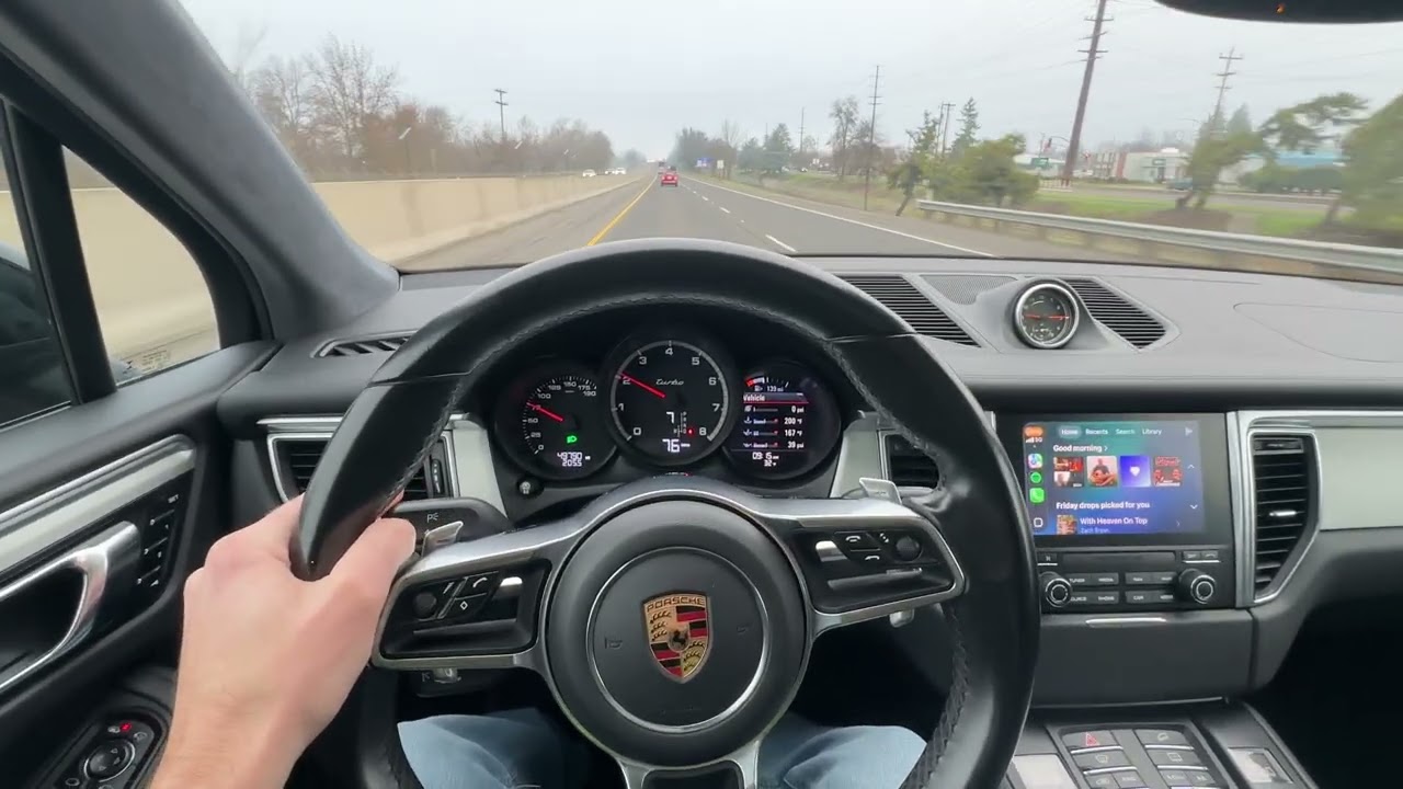 2017 Porsche Macan Turbo Driving Video - Cars & Bids 
