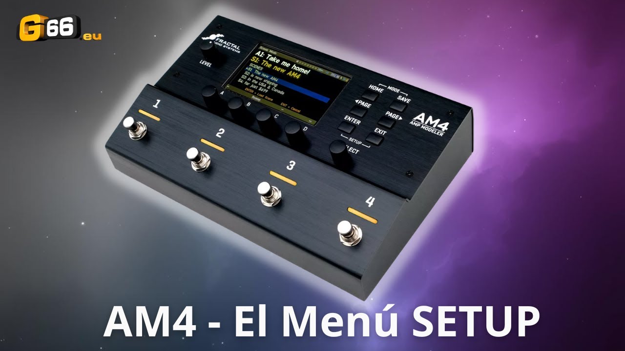AM4 - El Menú SETUP