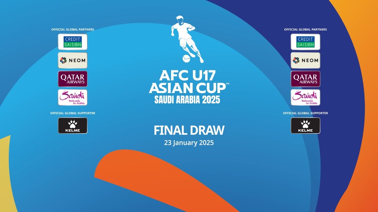LIVE: AFC U17 Asian Cup™ Saudi Arabia 2025 Final Draw