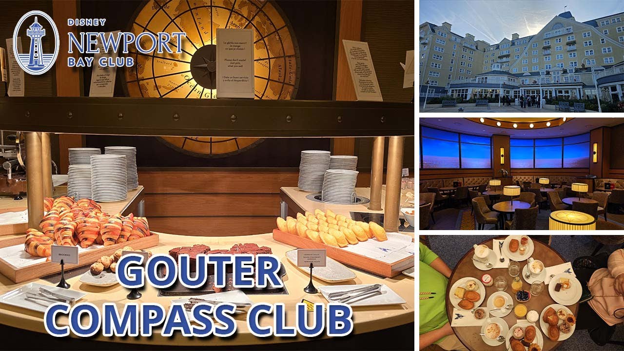 GOUTER COMPASS CLUB HOTEL NEWPORT BAY CLUB DISNEYLAND PARIS