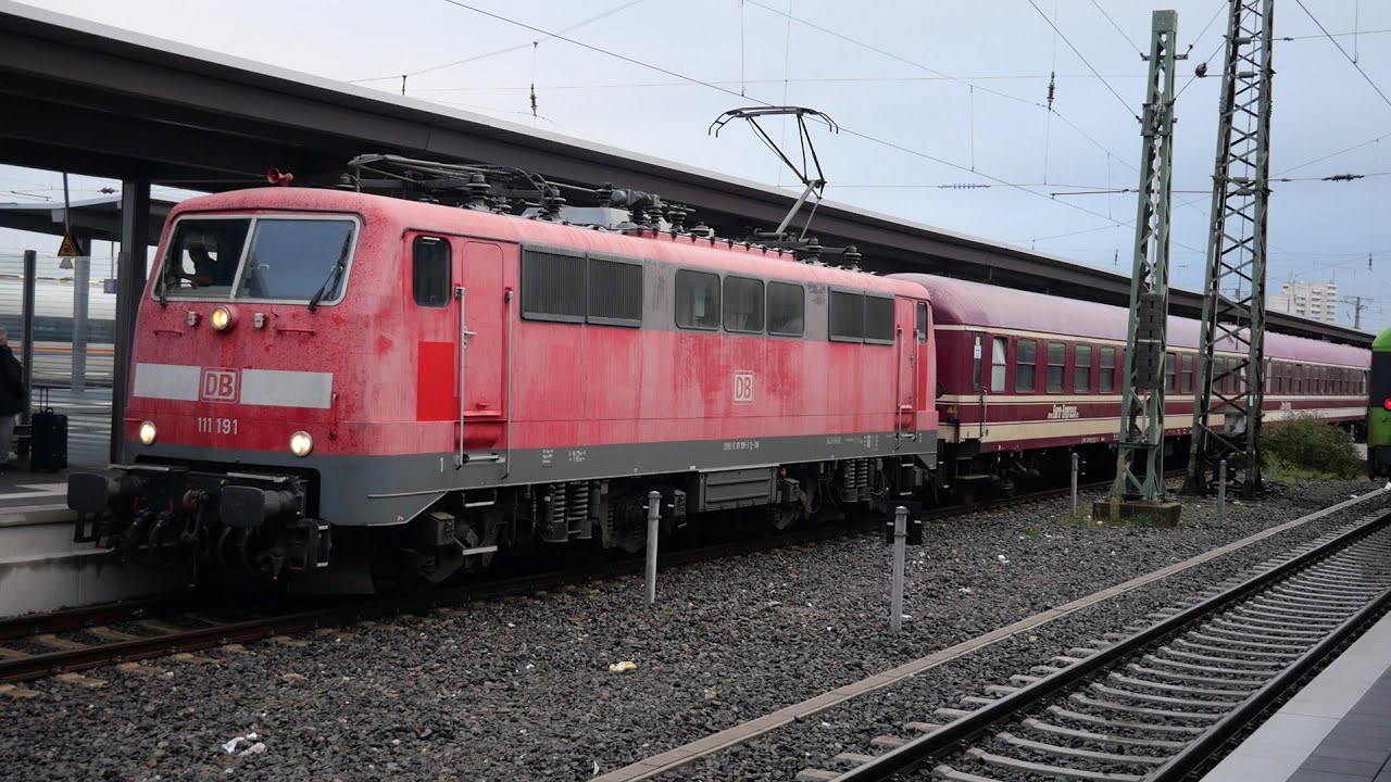 Züge in Dortmund HBF (FULL HD)
