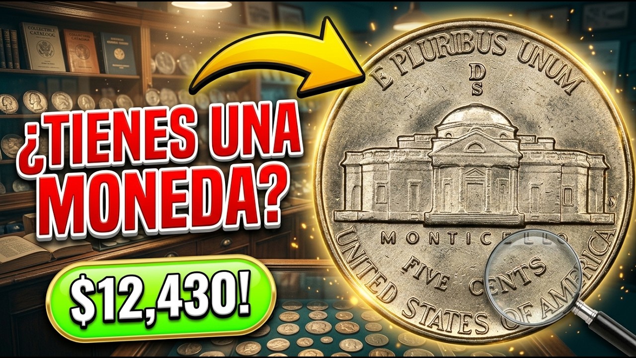 🔥 **Monedas de 5 centavos de EE.UU. que ahora valen miles de dólares**
