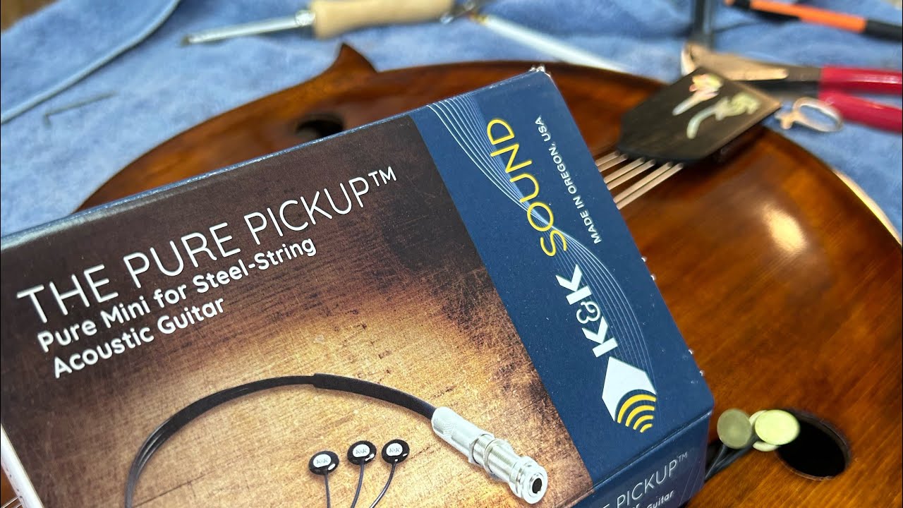 Octave Mandolin: K and K Pickup Installation Tips!!