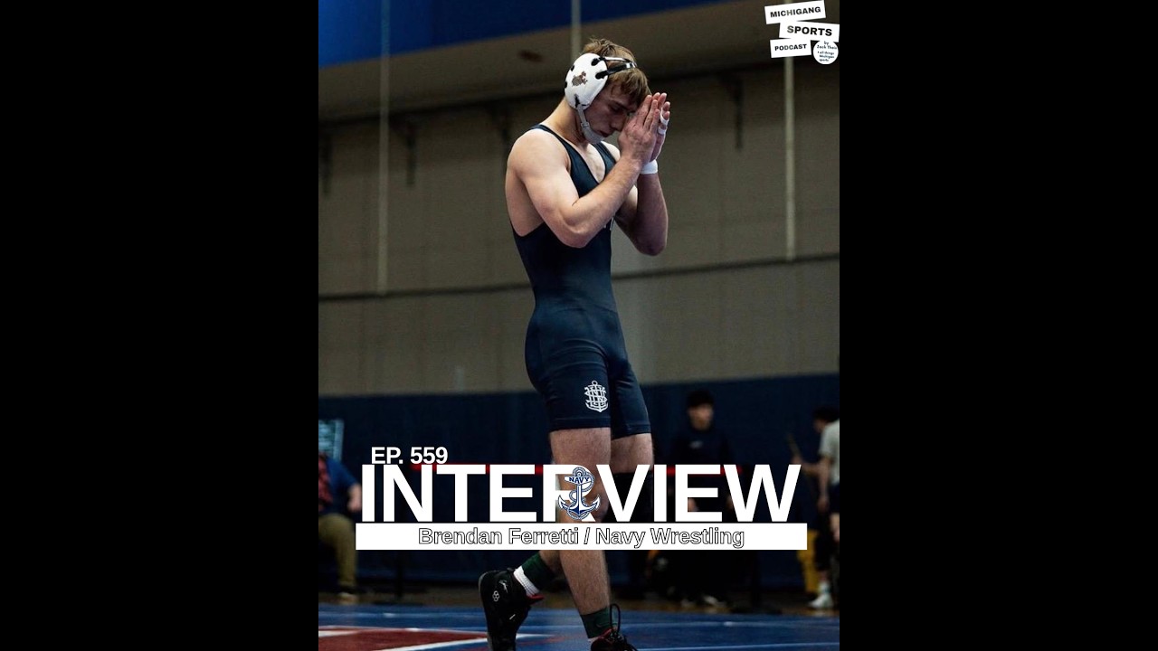 Episode 559: Interview with Navy Wrestler Brendan Ferretti: