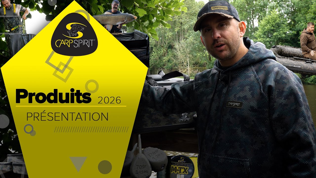 Présentation nouveautés Carp Spirit 2026