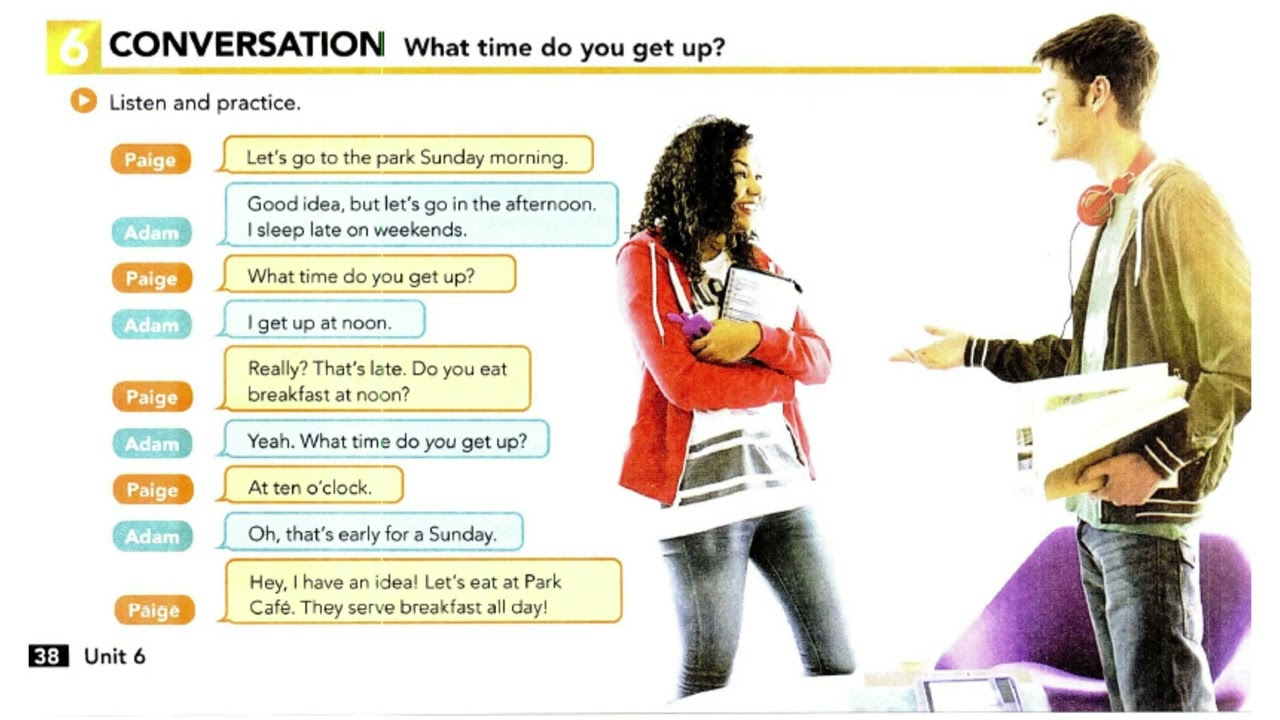 Interchange 5th Edition | Intro Student's Book | Unit 6: I Ride My Bike To School.
