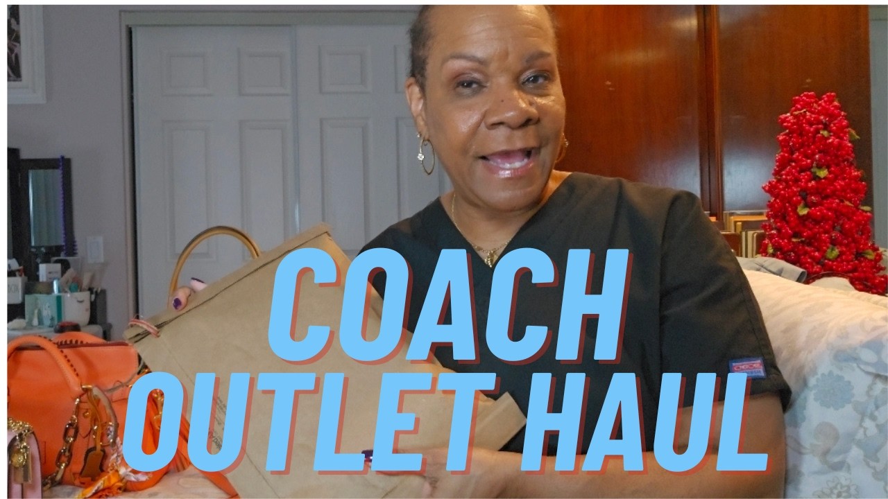 Coach Outlet Haul & Bag Charms