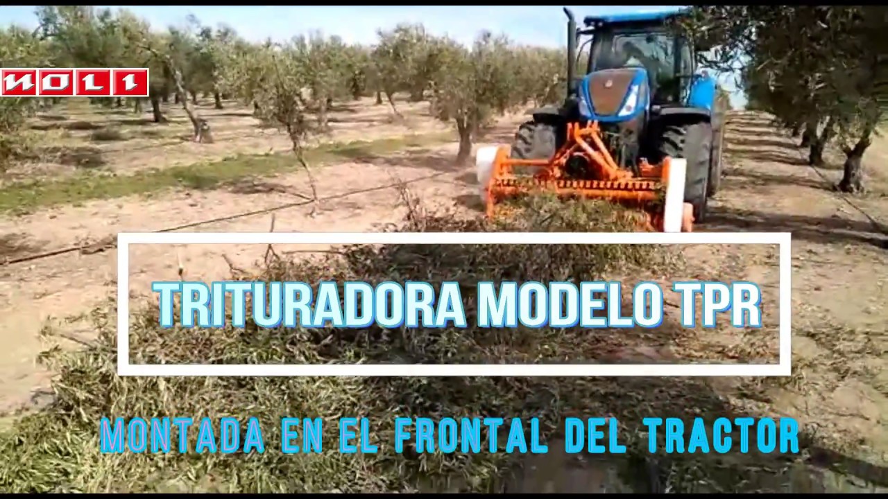 Trituradora Noli Modelo TPR Frontal Tractor