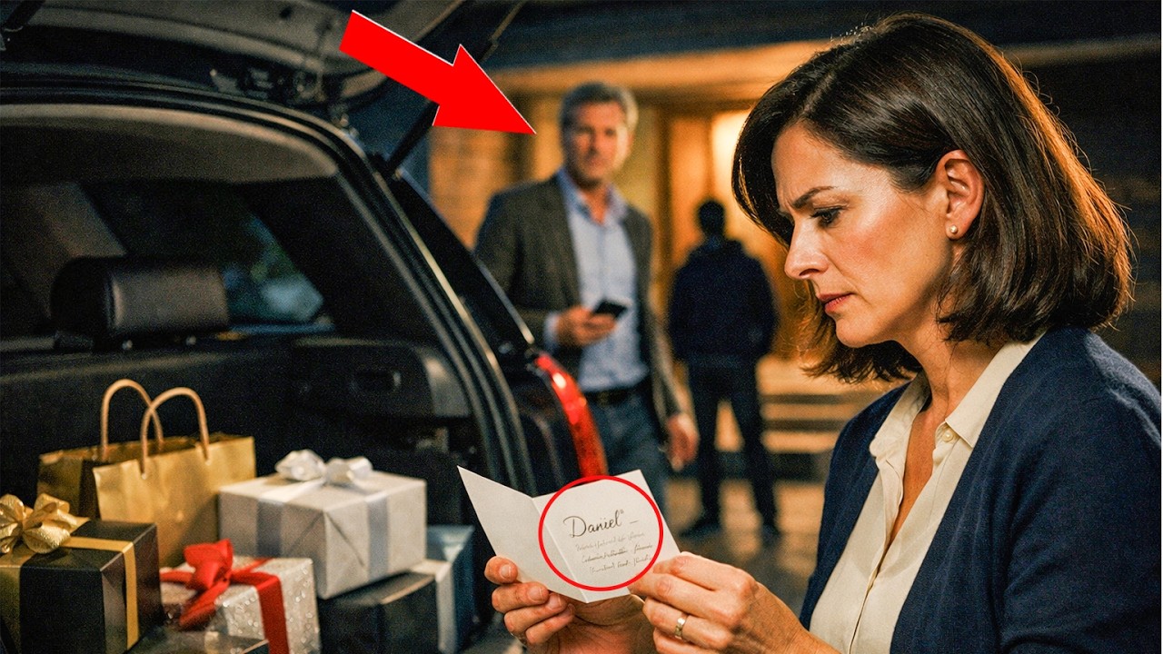 Abrí el maletero y encontré una nota para mi marido… y no era la única