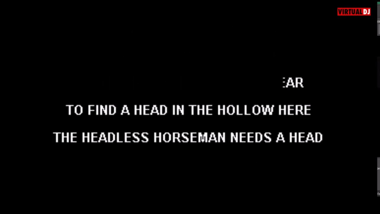 The Headless Horseman Disney Version Instrumental   Bing Crosby