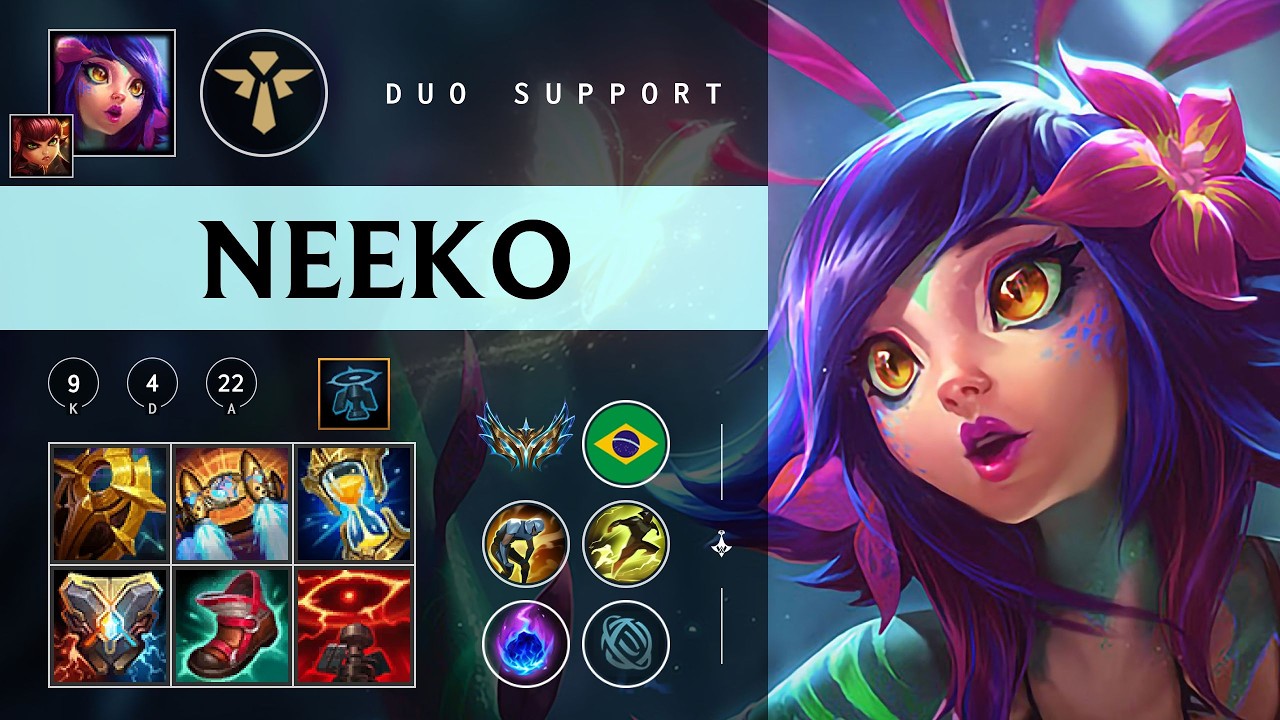 Neeko Support vs Nami - BR Challenger Patch 26.05