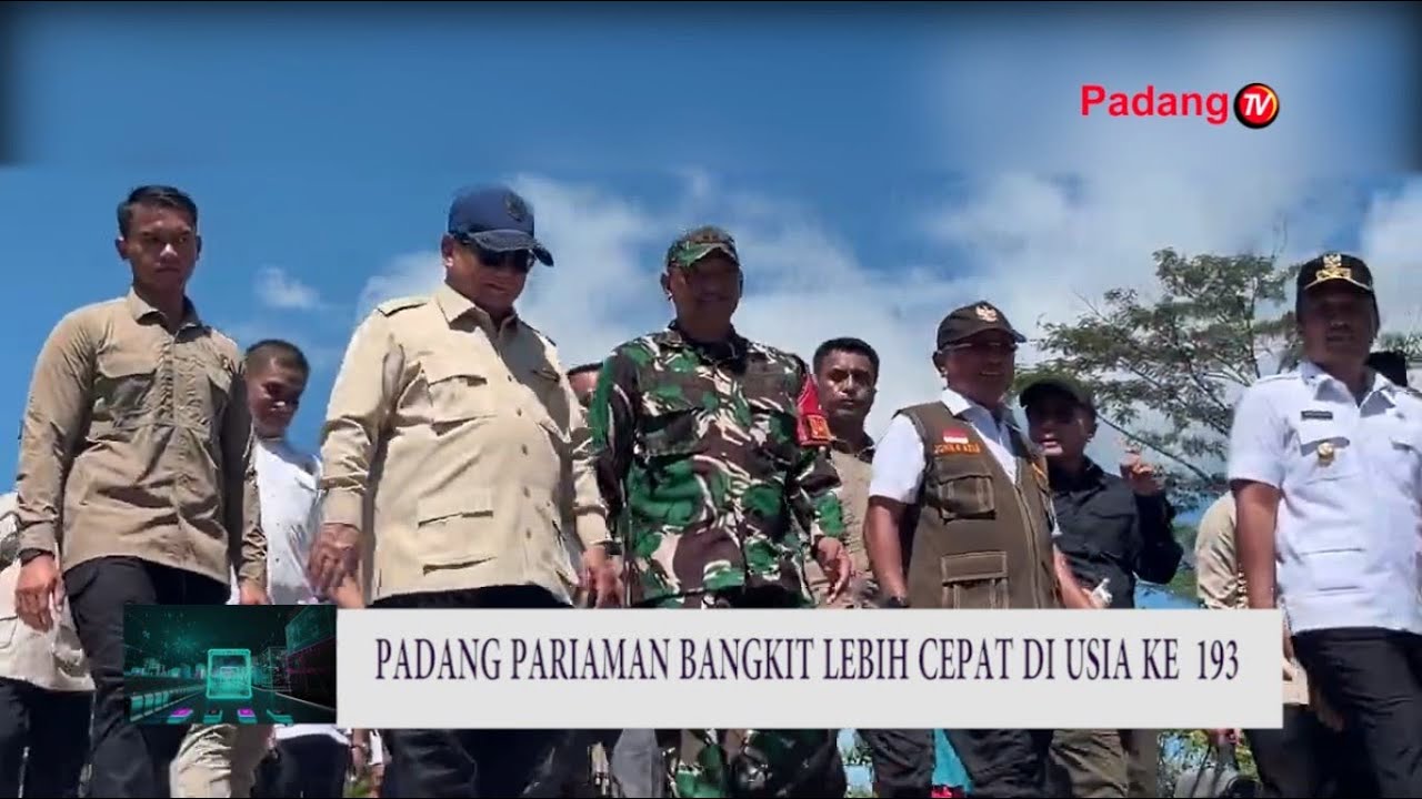 Padang Pariaman Bangkit Lebih Cepat Di Usia Ke-193