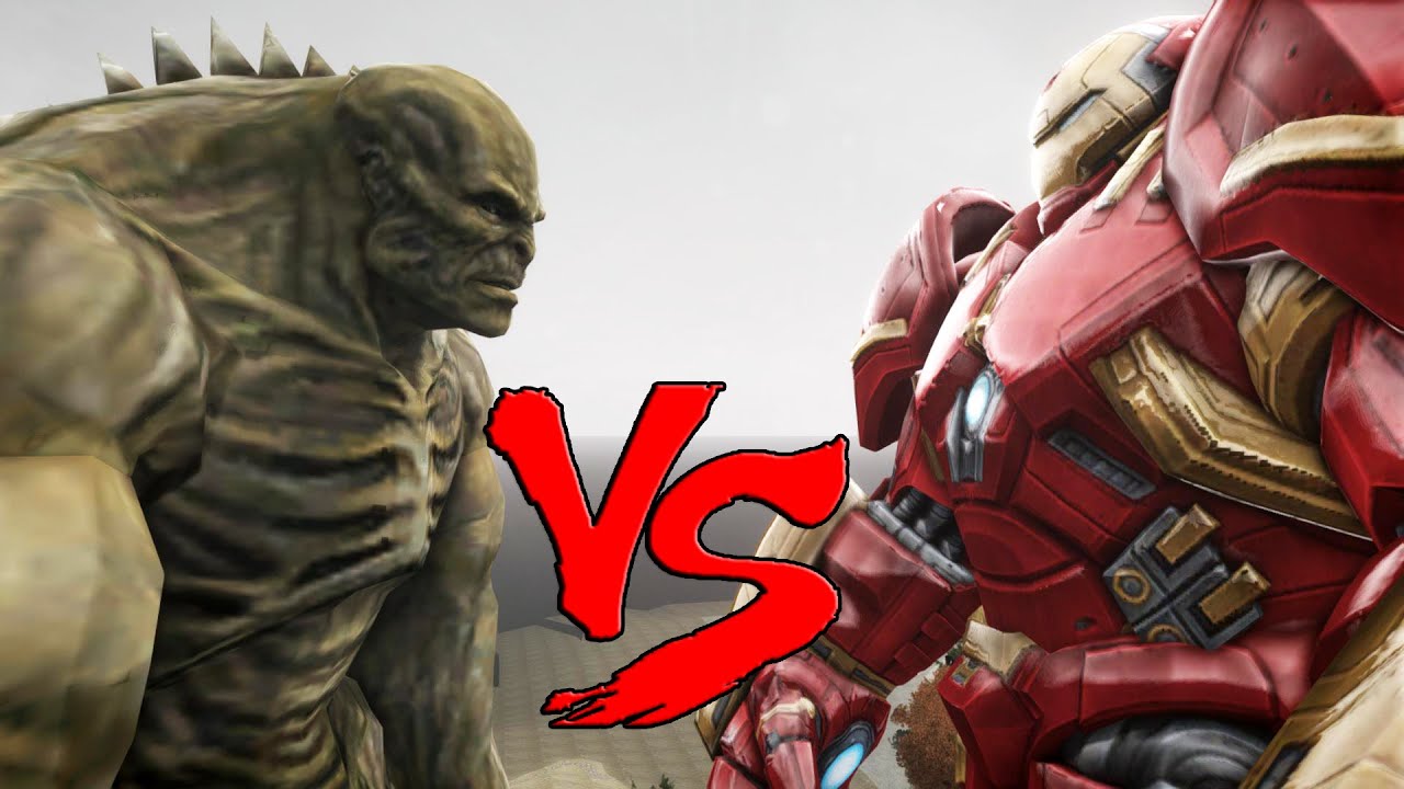 HULKBUSTER VS ABOMINATION - EPIC BATTLE