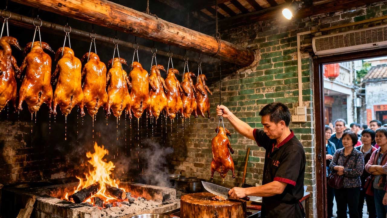 Trãi nghiệm tiệm Vịt quay nổi tiếng ở Trung Sơn cùng hơn 100 quán ngon lừng danh ở Quảng Đông
