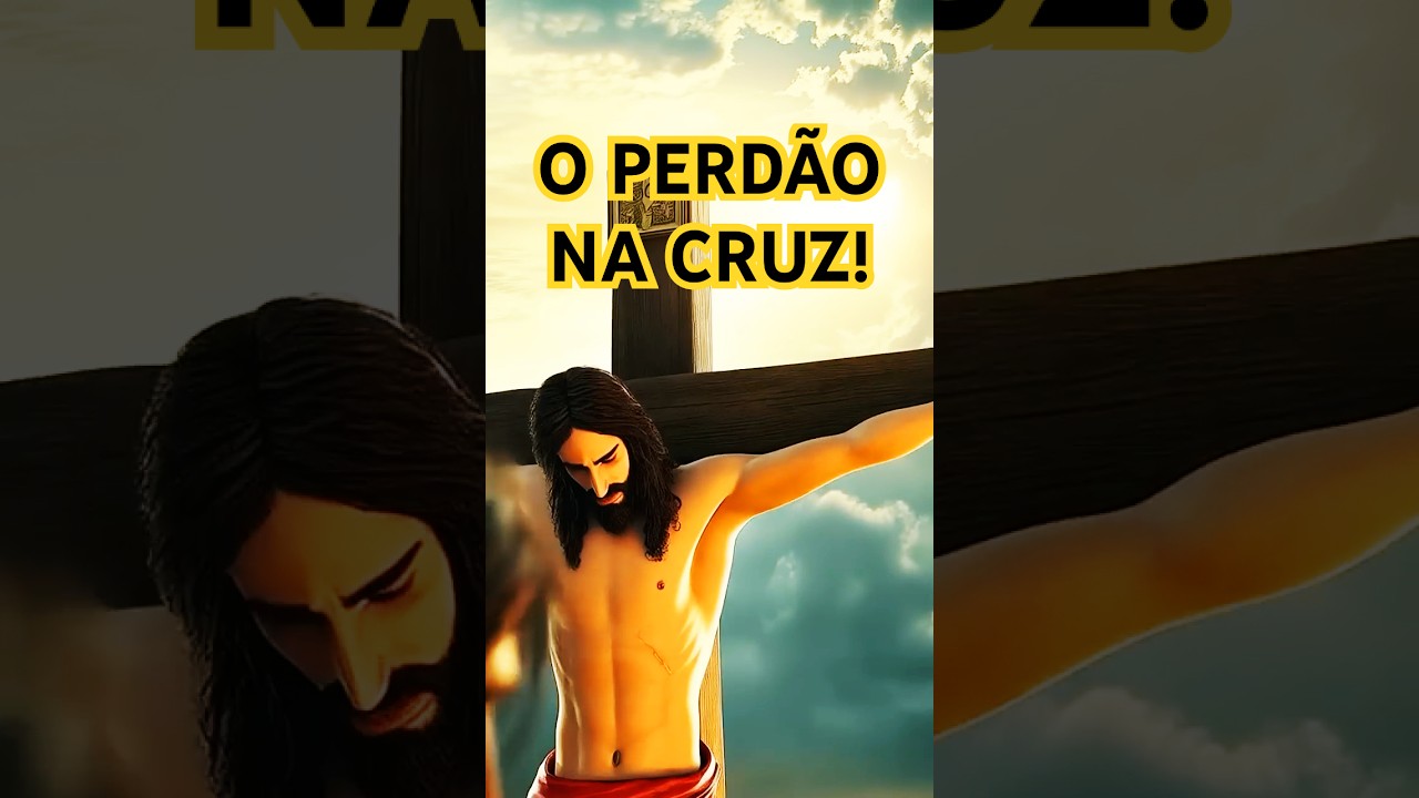 O Perd&atilde;o na Cruz &ndash; O Amor Vence a Dor #jesus #foryou #palavradedeus #reflex&atilde;o